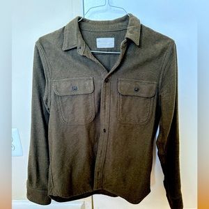 Like NEW Olive Green Everlane Overshirt